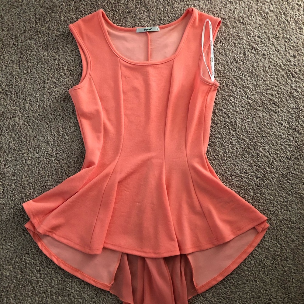 Peach blouse!